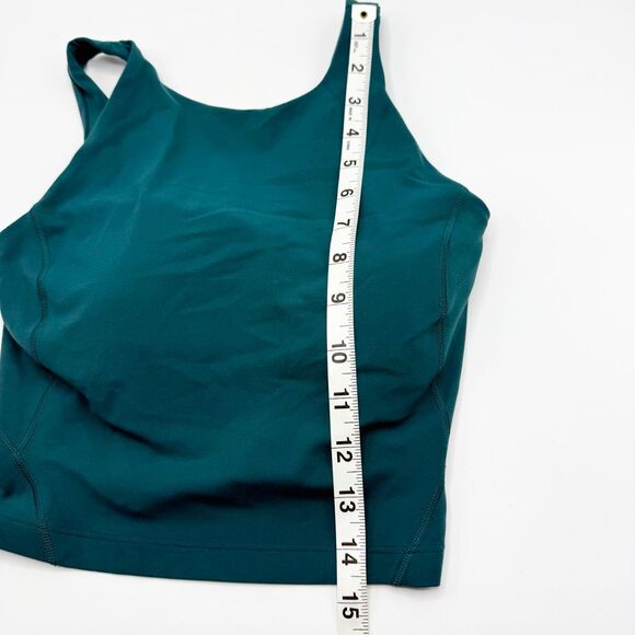 Lululemon Align High-Neck Tank Top in Tidewater Teal Nulu fabric - US Women’s 2 - Picture 7 of 9